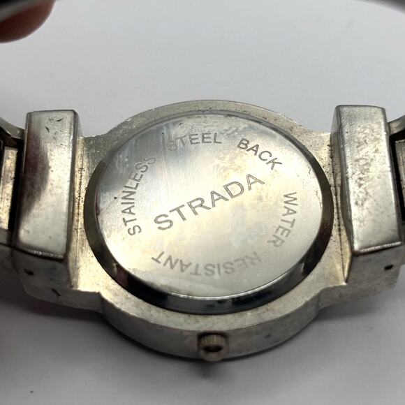 Silver Strada Cuff Watch - Picture 4 of 4